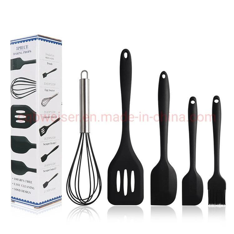 Heat Resistant Food Grade Silicone Kitchen Utensils Cheap Cooking Tools Set